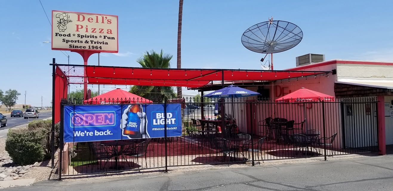 Catch a Game at Dell's Pizza